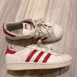 Adidas Superstars Red